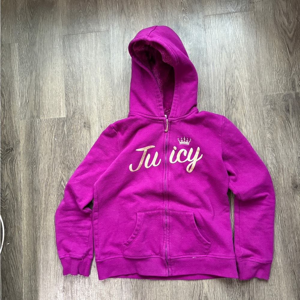 Juicy Couture  Magenta Hoodie